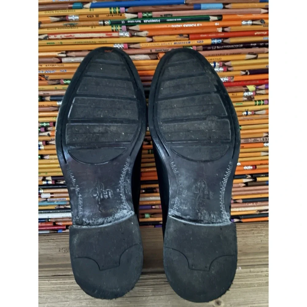 Cole Haan Black Oxford Shoes Leather Mens‎ Size 10M Formal Business